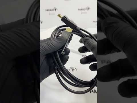 Кабель U&P DisplayPort - HDMI 4K 30Hz 1.8 м Black (SWE-CA04-BK), видео 1