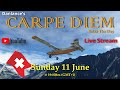 Seize The Day | Simhanger Community Flight | Time Stamps Added | Epic Swiss Alps Scenery!