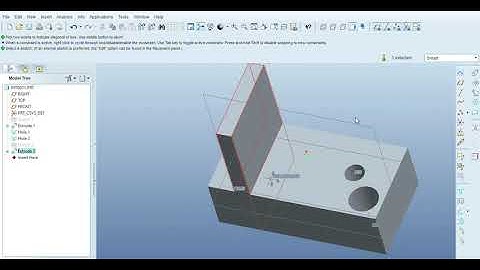 Pro Engineer Wildfire 5.0 Tutorial# 1