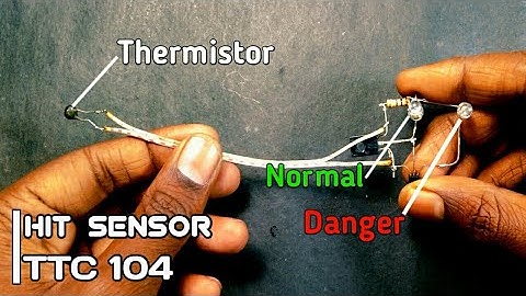 New Electronic Project || how to make heat  sensor.#Shorts