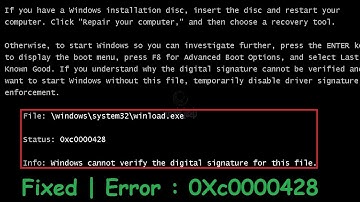 How To Fix Winload.exe Start up Error In Windows