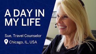 A Day in Sue’s Life as a Travel Consultant