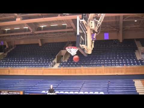 Impressive basketball trick-shot (HD)