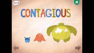 Endless Alphabet - Contagious - Bubble Boo