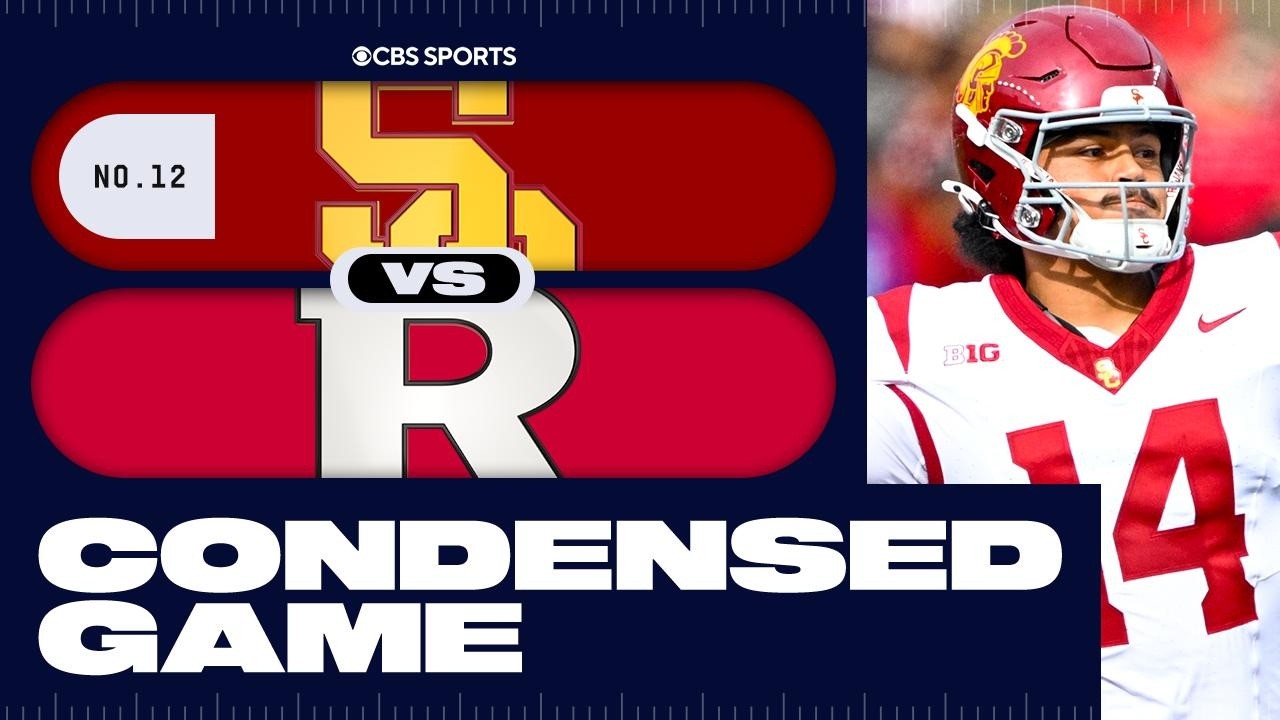 No. 12 USC Trojans vs. Rutgers Scarlet Knights | Week 3 Condensed Game Highlights
