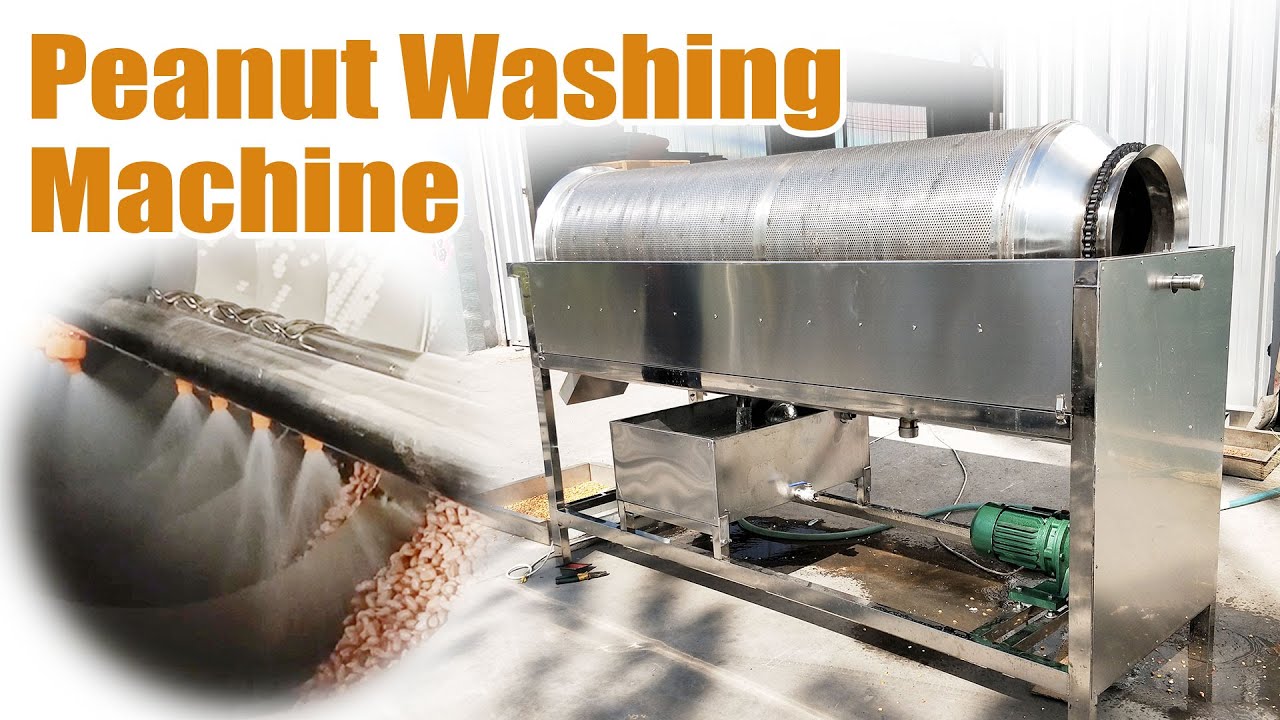 🥜 Efficient Peanut Cleaning Machine in Action! | Farm Equipment Demo