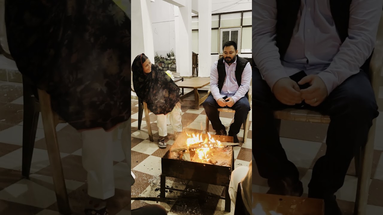 माँ के साथ 