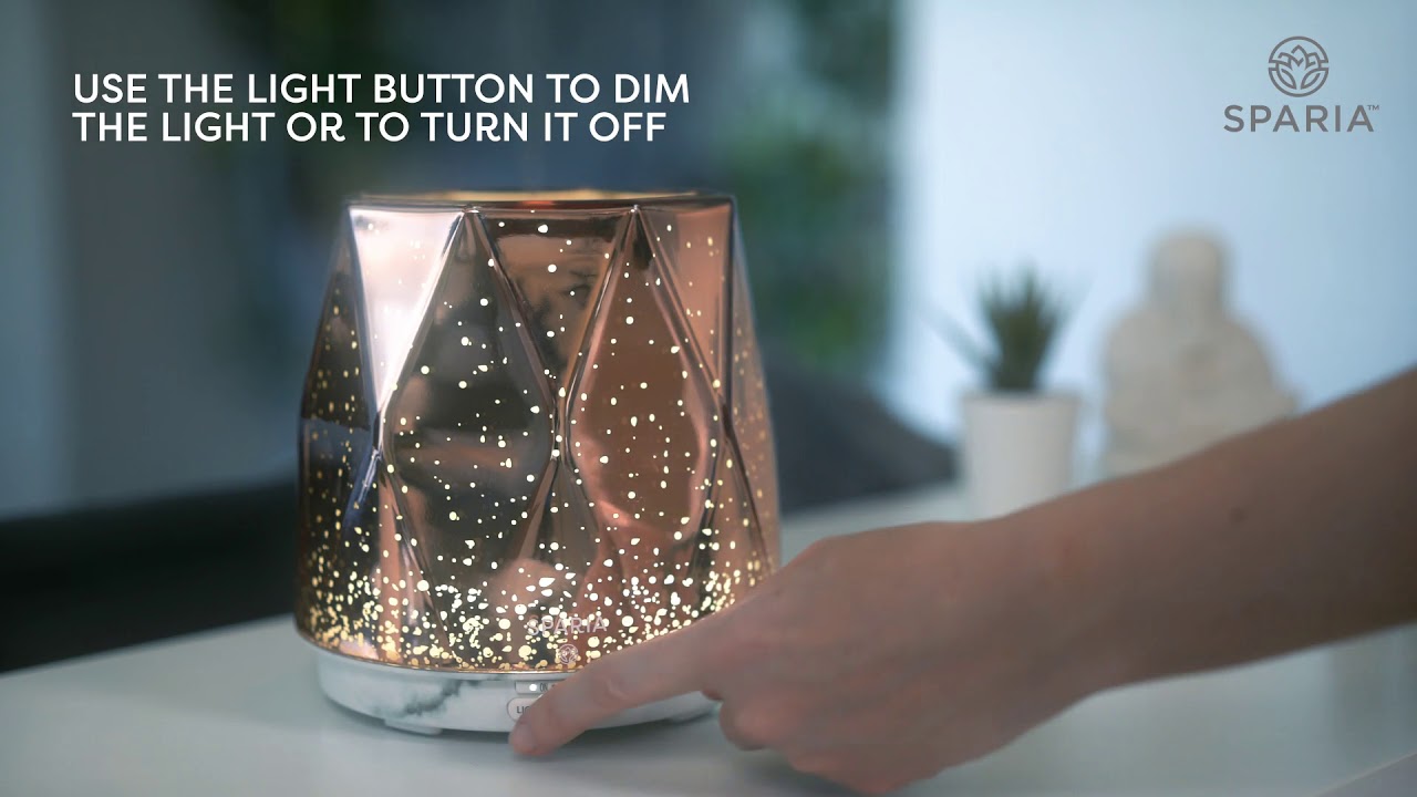 Getting Started with your Sparia 300ml Glass Ultrasonic Diffuser YouTube