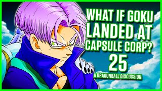 What if Ĝ̵̯̦͕̾O̶̖͇̹̚͠K̸͚͉̑̽̽U̸͚̺͈̅͐̏͠ Landed at Capsule Corp? 25