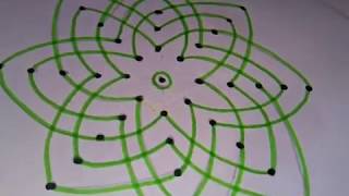 Hrudhaya Kamalam - with 11 dots | Easy Method