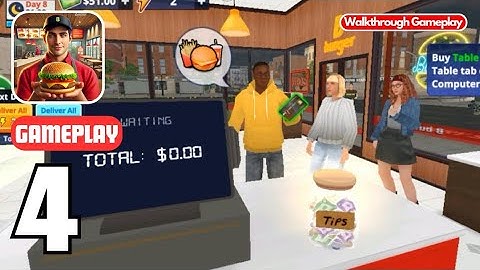 Burger Simulator! | Gameplay Walkthrough Part 4 (Android, iOS)