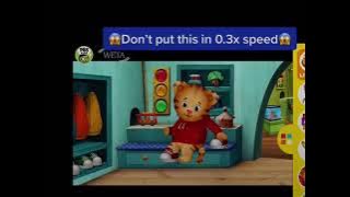 Don’t put this is 0.3x speed