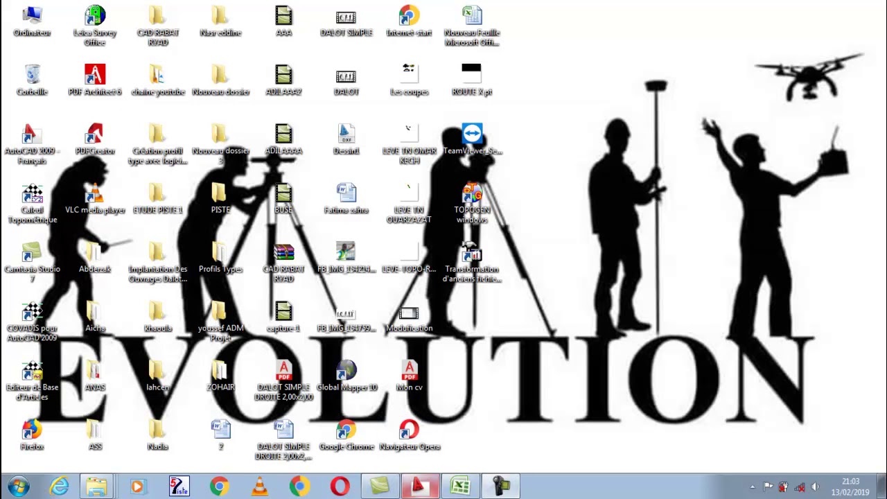 Rattachement d'un plan topo