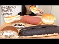 【咀嚼音/ASMR】チーズ蒸しケーキ、マリトッツォetc.スーパーのスイーツパンを食べる【Eating sounds】