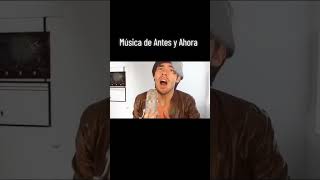 MUSICA DE ANTES VS MUSICA DE AHORA #german #holasoygerman #juegagerman #humor #music #musica