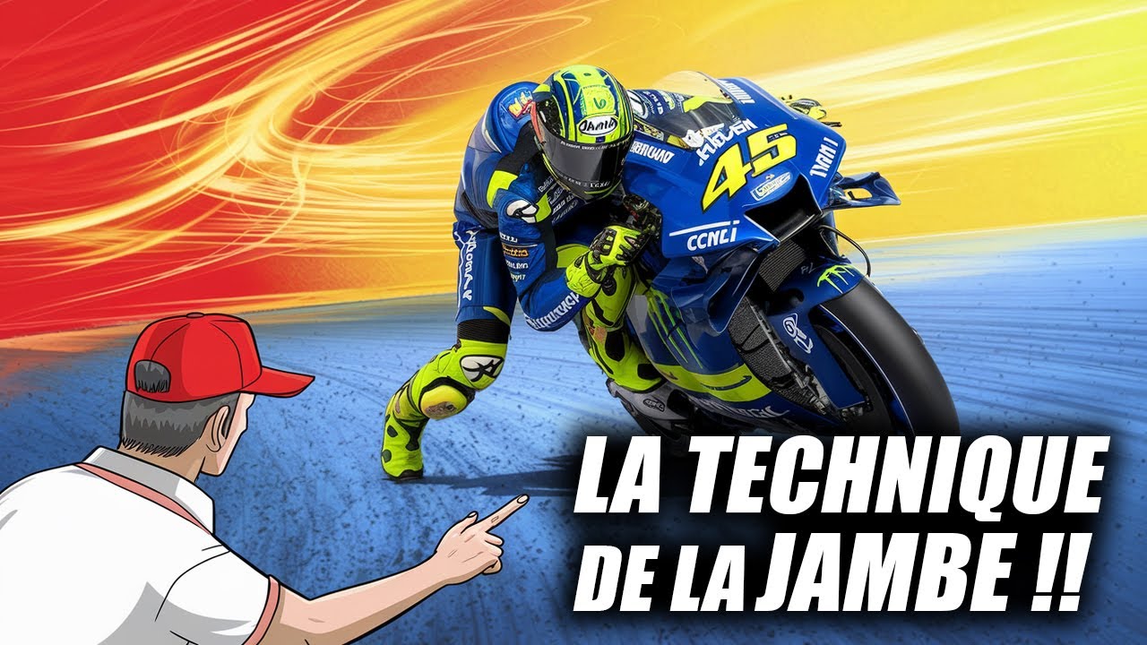 Pourquoi les pilotes sortent la jambe au freinage ? 🏍️💨 | Le secret des pilotes de moto !