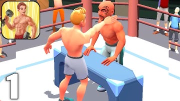 Idle Workout : Slap Kings - Gameplay Walkthrough Part 1 All Levels 1-13 (Android & iOS)