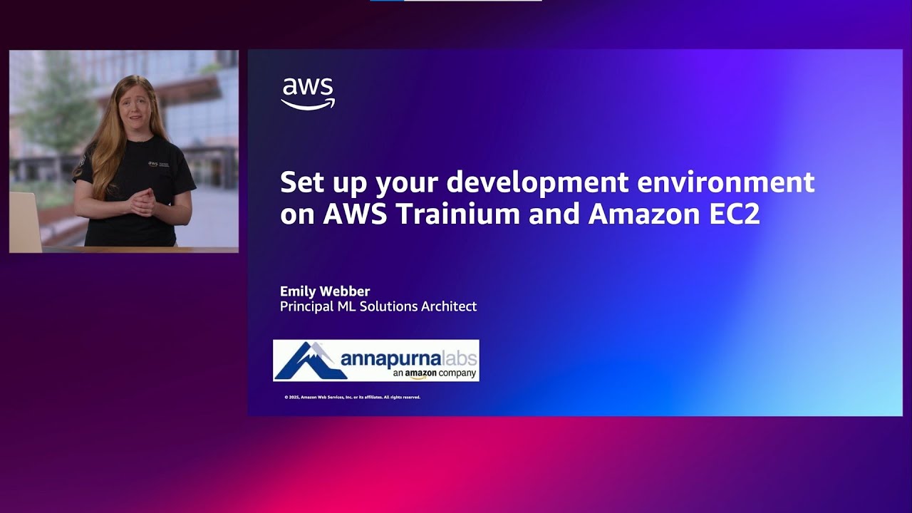 Setup your Development Environment on AWS Trainium and Amazon EC2 | Amazon Web Services