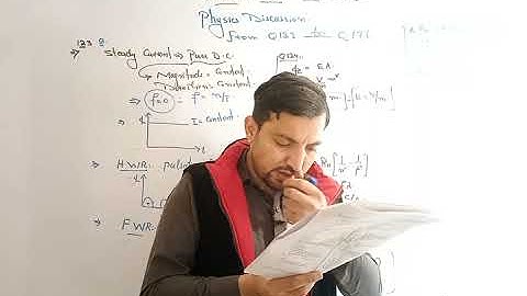 2nd Year Full Length Test Discussion (Physics portion) By Sir Sayed Umer Farooq