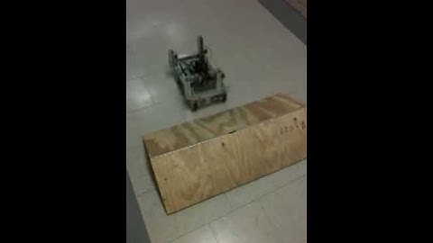 Testing Vector Drivetrain for 2010-2011 "Get Over it" FTC game challenge.