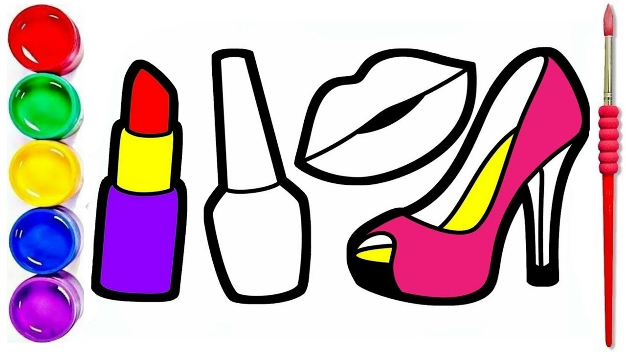 Boyashga Rasm Drawing, Painting,Coloring for kids/ Bolalar uchun rasm chizish - YouTube
