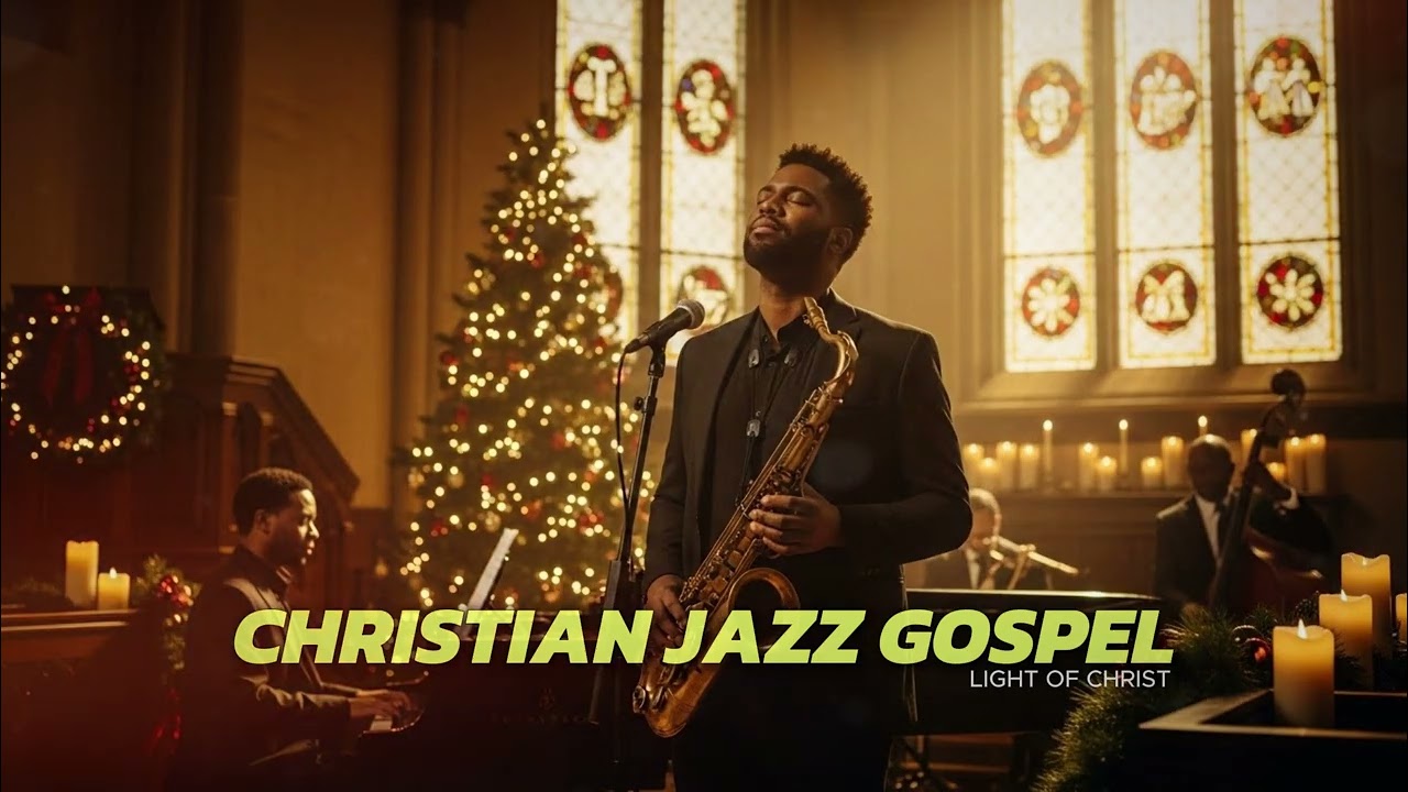 Christmas Christian Jazz Gospel Playlist | Healing Worship Jazz