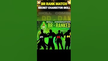Best Character Combination For BR Rank l BR Rank Best Character Combination | solo rank push tips