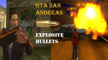 GTA San Andreas Mods - Explosive Bullets
