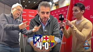 🔥 THIS IS HOW THE ATLETI-BARÇA (4-0) MATCH WAS EXPERIENCED FROM THE INSIDE | How is an INSIDE rep...