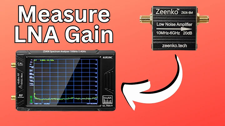 Measuring Low Noise Amplifier Gain!