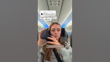 Thumbnail of The best in-flight headphones 🎧 #xm4 #sonyheadphones