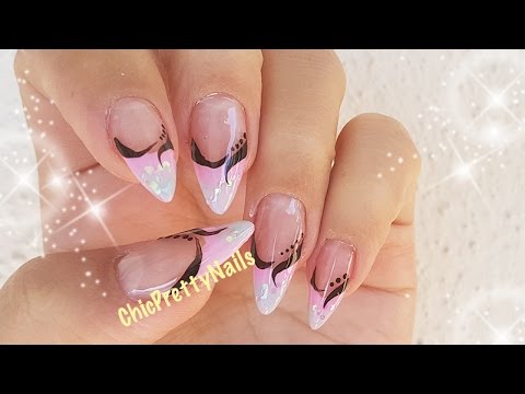 Simple Gradient French Manicure