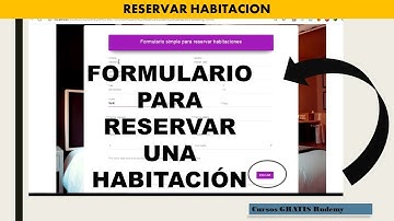Formulario para reservar habitacion utilizando php mysql html bootstrap