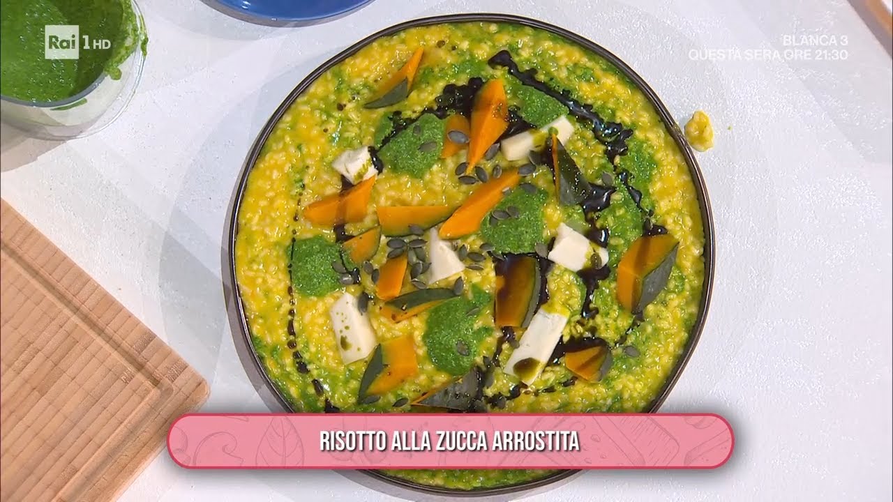 Risotto alla zucca arrostita - È sempre mezzogiorno 29/09/2025