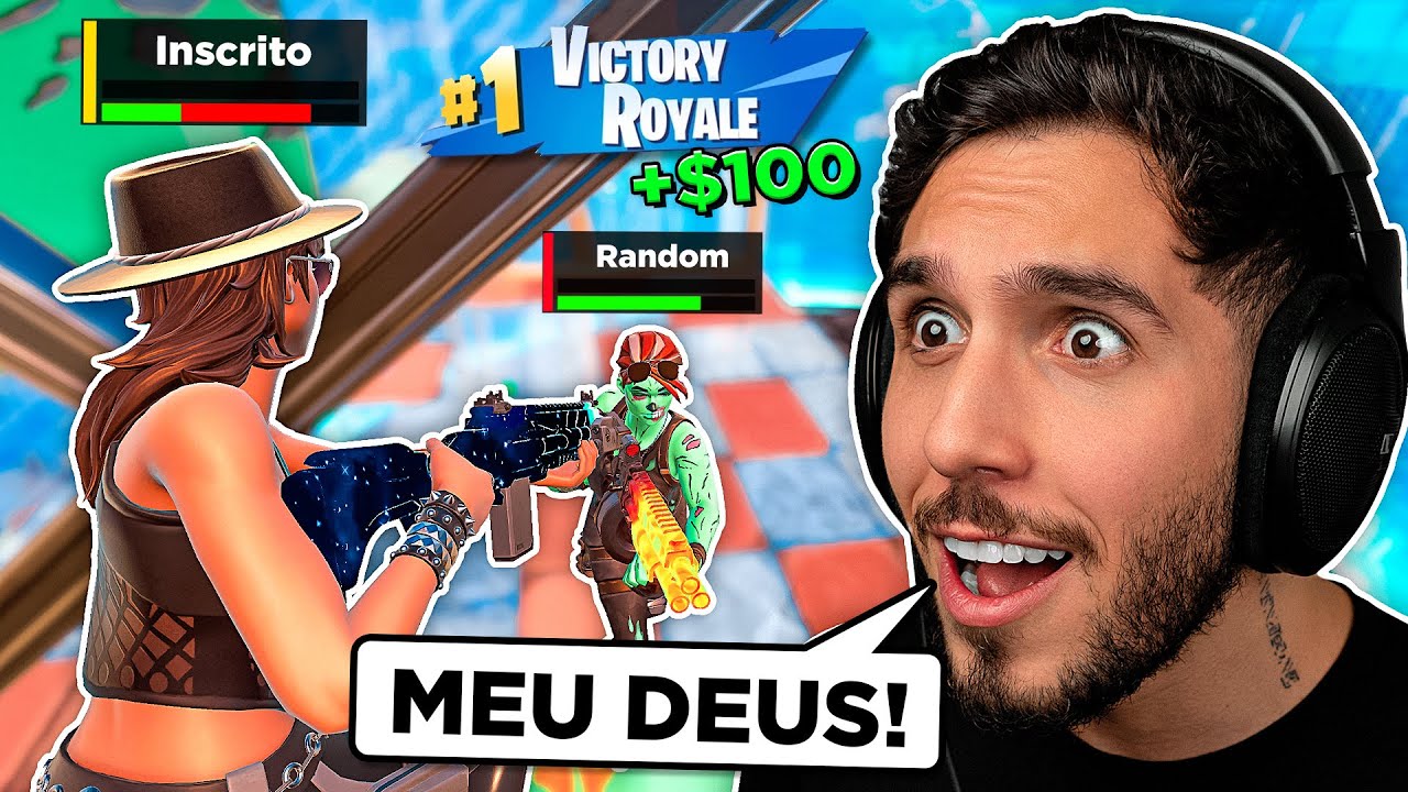 Meu inscrito SAIU DO ZERO na Solo Cash Cup 💸
