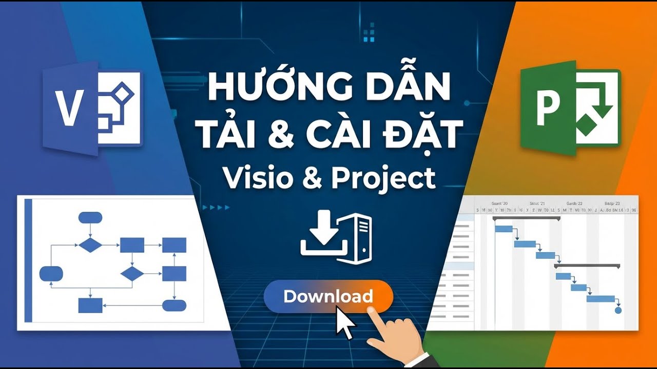 Tải và cài đặt Office Visio & Project từ Microsoft - YouTube