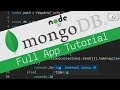 MongoDB Tutorial - CRUD app from scratch using Node.js