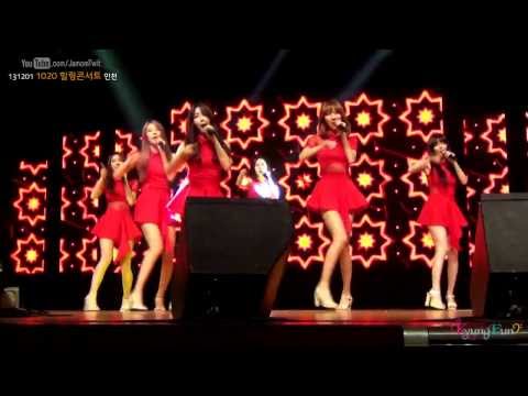 131201 달샤벳 - 블링블링 : 1020힐링콘서트