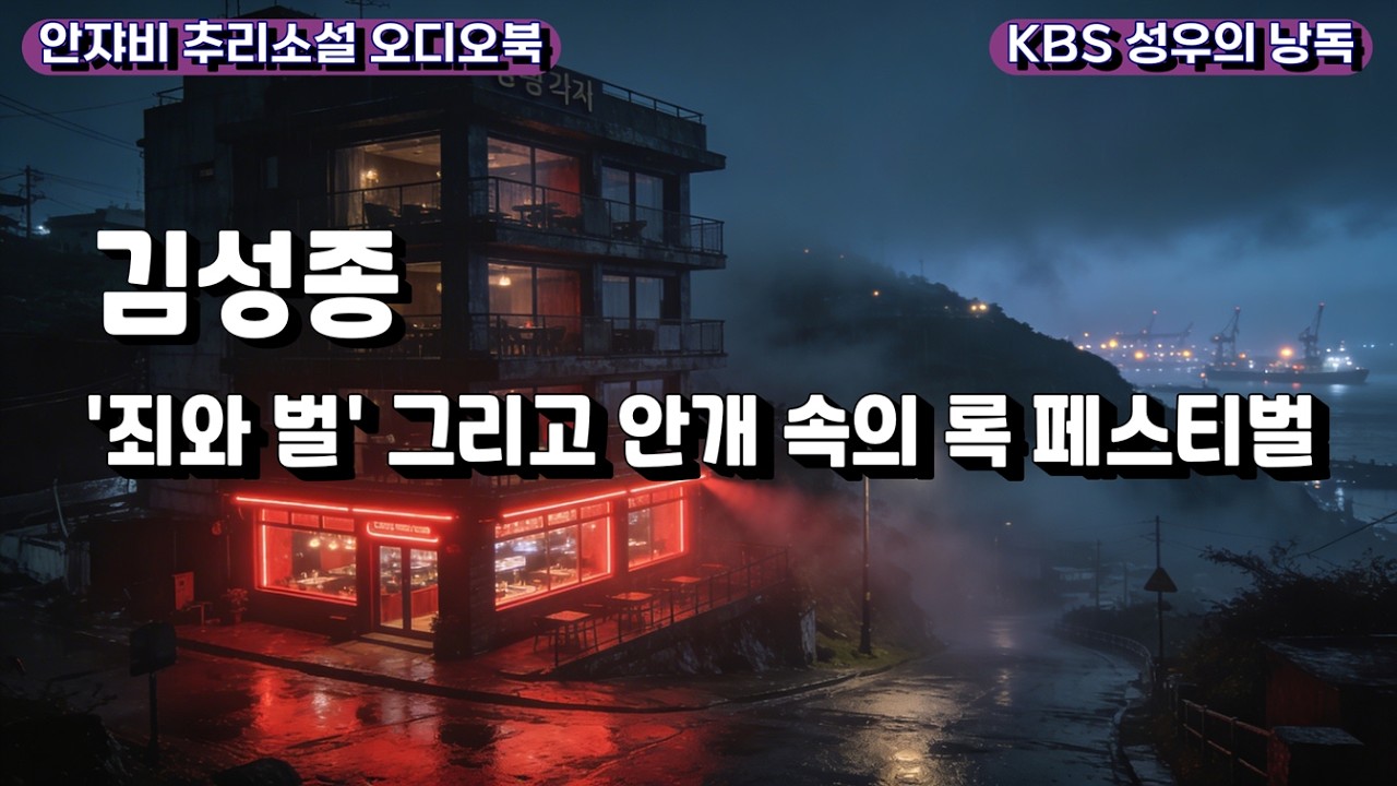 🌛 김성종 연작소설ㅣ내가 사랑하게 된 그녀가 살인마?ㅣ경찰 대신 내가 직접 잡는다!