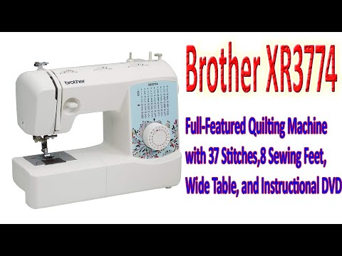 Brother Xr3774 37-Stitch Full-Featured Sewing and Quilting Machine