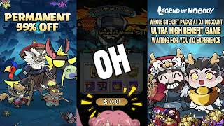 99.9% Discount Released Brand New Version Of Top 3 Afk Rpg - Legend Of Nobody F226441F