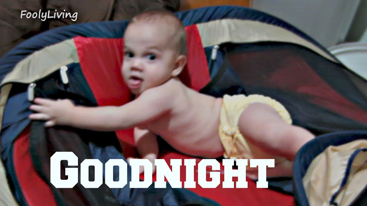 Baby Puts Himself to BED! August 18, 2013 FoolyLiving Vlog YouTube