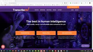 TranscribeME Signup and Exam Tests