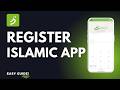 How to Register Dhofar Islamic App Beginners !