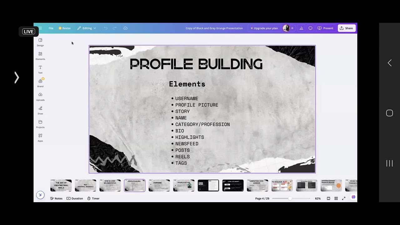 Aarambh Day 9 Basic and Instagram growth Dec