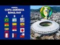 COPA AMÉRICA 2019 PREDICCIÓN Y ANÁLISIS | SORTEO, GRUPOS, FECHAS Y SEDES