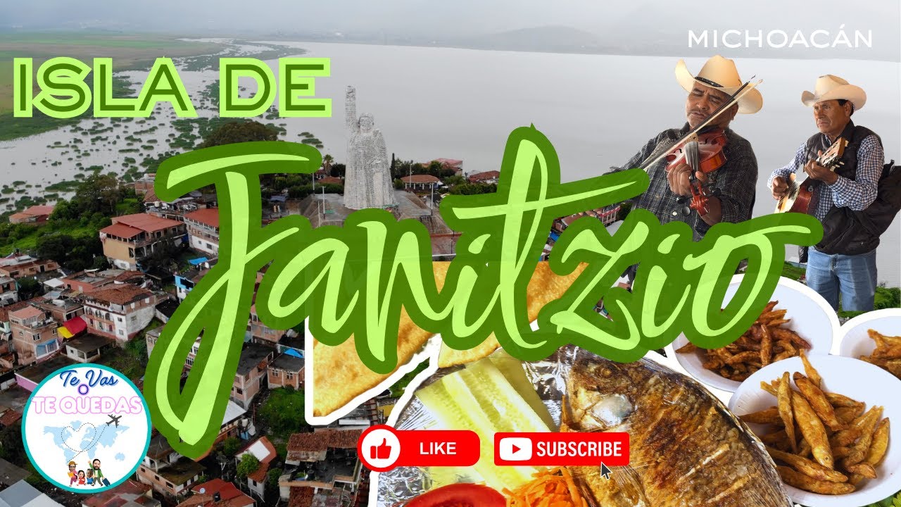 4K 🏝️Isla De Janitzio Pátzcuaro, Michoacán 2025