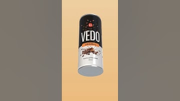 Canned coffee 3D mockup video #animation #packaging #mockup made with #pacdora #canva
