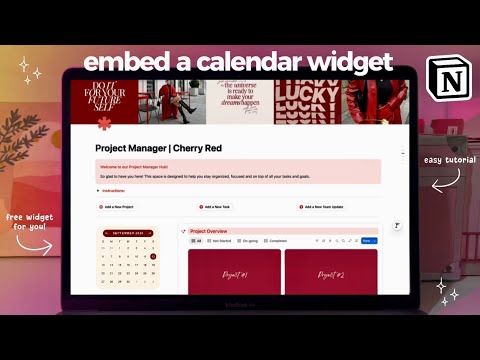 How to Embed a Calendar Widget in Notion