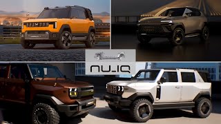 Mahindra NU_IQ  - Vision.S, Vision.X, Vision.T and Vision.SXT || Credits-@MahindraAutomotive